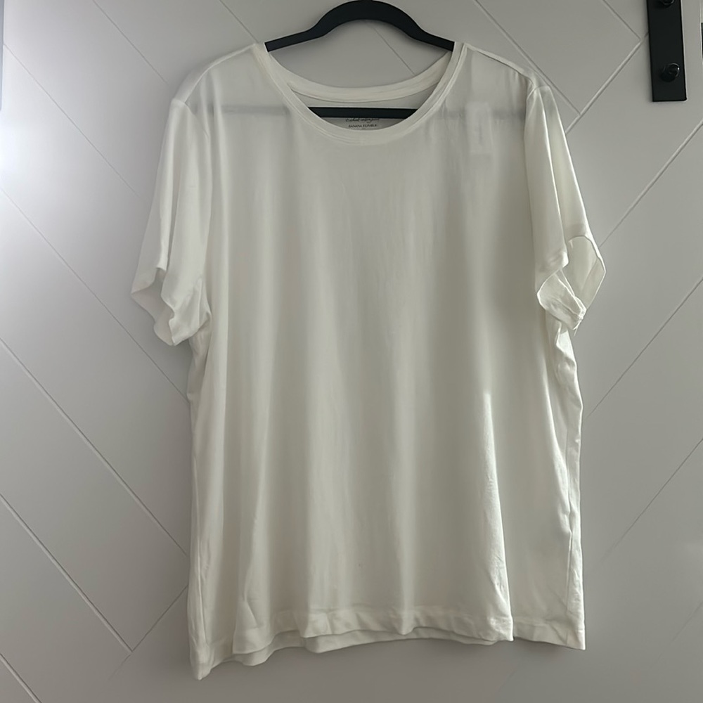 Banana Republic White Tee